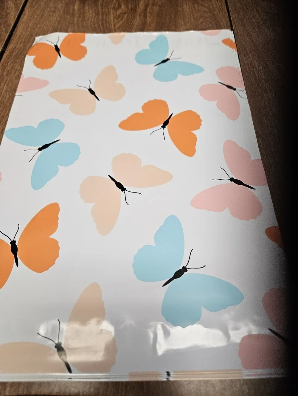Pastel Butterfly Colorful Polymailer Packages